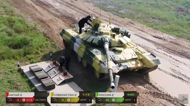 Tank Biathlon 2021: Xe tăng Nga tả xung hữu đột với Trung Quốc - Đừng hòng cướp ngôi vương - Ảnh 2.