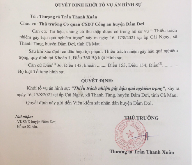  Khởi tố vụ án làm lây lan dịch bệnh liên quan 1 bác sĩ, 1 công ty tài chính  - Ảnh 1.