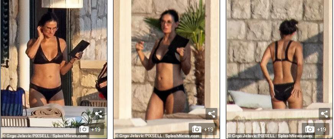 Demi Moore diện bikini nóng bỏng ở tuổi 59 - Ảnh 4.