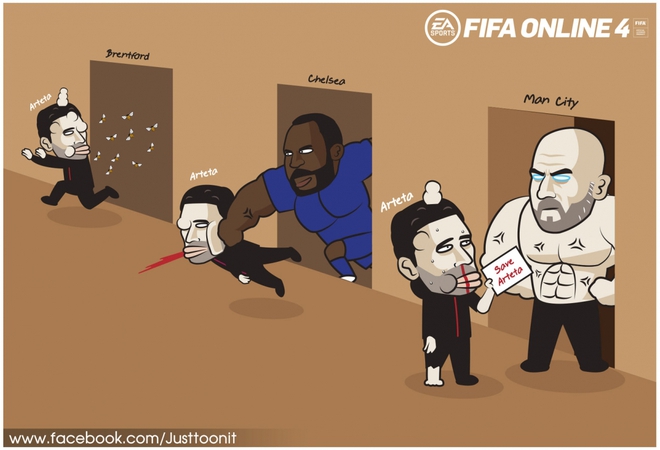 Biếm họa 24h: Mikel Arteta cầu cứu Pep Guardiola - Ảnh 3.