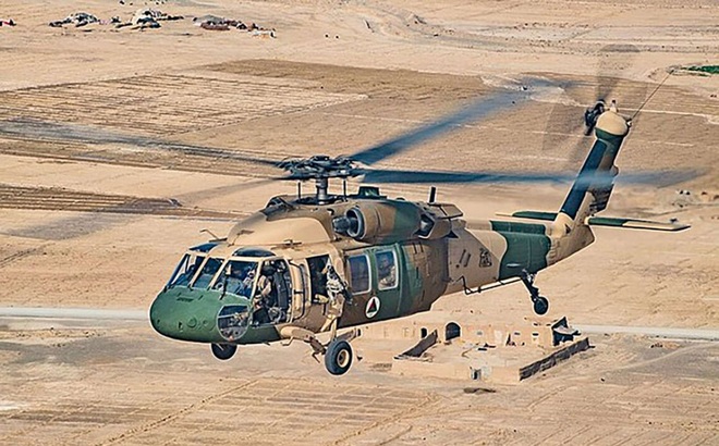 Trực thăng quân sự Mỹ UH-60 Black Hawk.