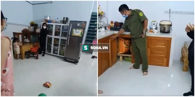 Một gia đình cầu cứu xin tiếp tế thực phẩm, cán bộ xuống thăm thấy tủ lạnh ngập thức ăn, gạo, sữa đầy trong kho - Ảnh 4. Một gia đình cầu cứu xin tiếp tế thực phẩm, cán bộ xuống thăm thấy tủ lạnh ngập thức ăn, gạo, sữa đầy trong kho - Ảnh 4.