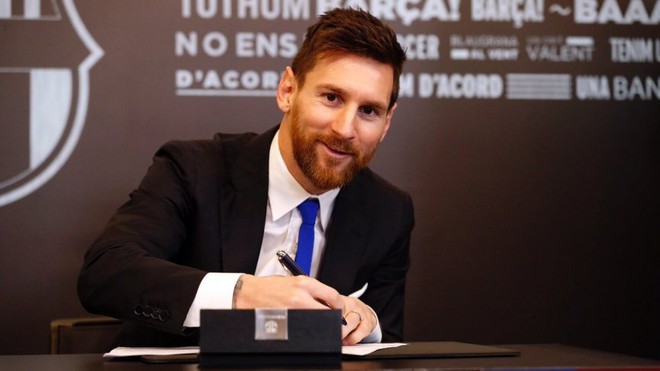 NÓNG: Messi chính thức có mặt, ký hợp đồng mới vào ngày hôm nay? - Ảnh 1.