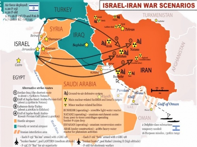 Israel chuẩn bị tấn công đồng loạt các cơ sở hạt nhân của Iran? - Ảnh 2.