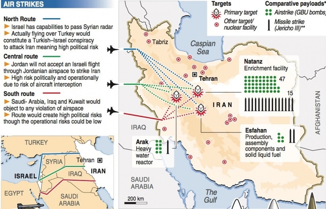 Israel chuẩn bị tấn công đồng loạt các cơ sở hạt nhân của Iran? - Ảnh 3.