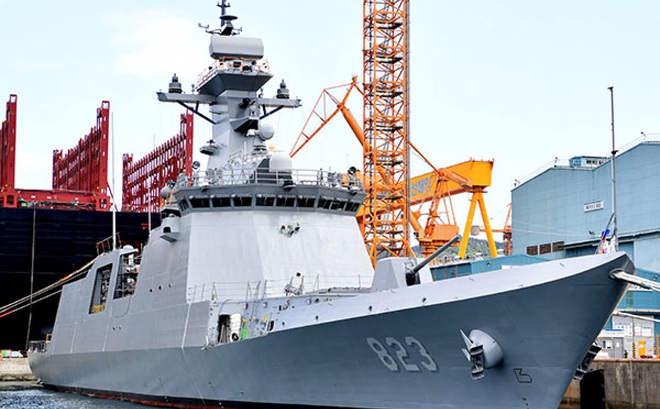 Hàn Quốc mạnh tay chi hơn 3 tỷ USD để có tàu hộ vệ kiểu mới. Ảnh minh họa: Yonhap