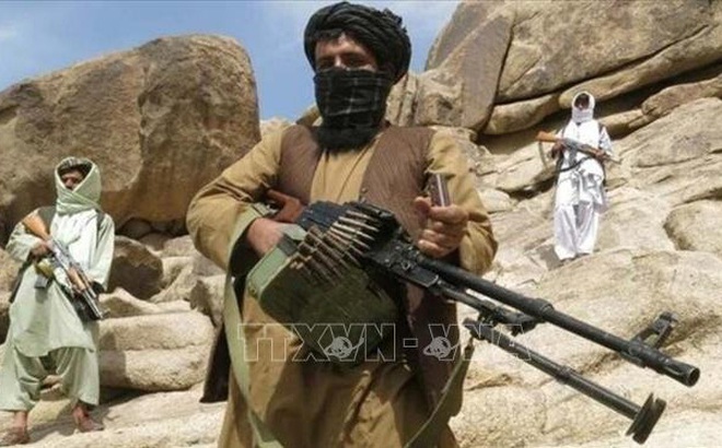 Các tay súng Taliban tại một khu vực ở Afghanistan. Ảnh: IRNA/TTXVN