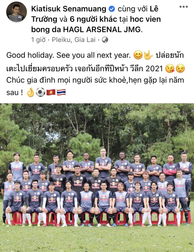 HLV Kiatisuk đi ô tô ra Hà Nội rồi về Thái Lan thăm gia đình - Ảnh 1.