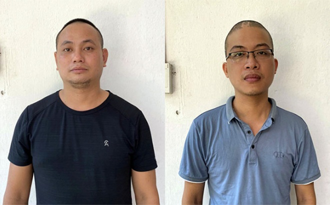 Đối tượng Lương Tuấn Thìn và Trần Tiến Dũng.