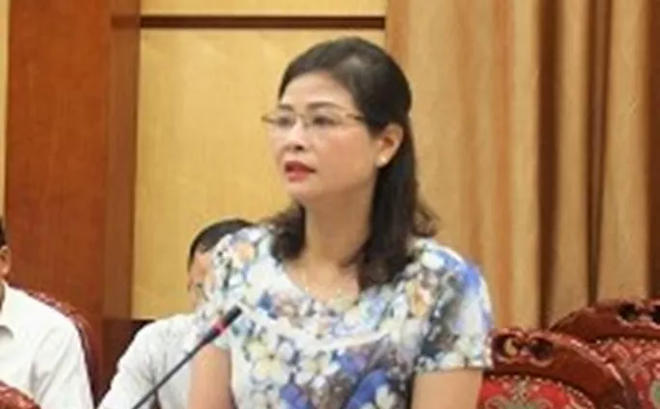 Bà Phạm Thị Hằng, nguyên Giám đốc Sở GD-ĐT tỉnh Thanh Hóa