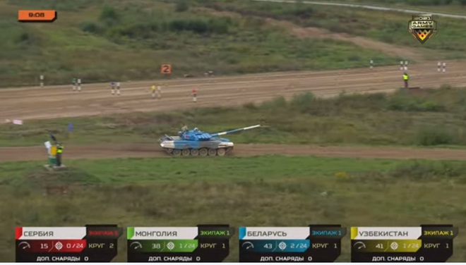 Tank Biathlon 2021: Ông lớn Belarus dạy cho các đối thủ biết thế nào là đấu tăng - Trận quyết đấu bắt đầu - Ảnh 2.