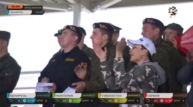 Tank Biathlon 2021: Ông lớn Belarus bất ngờ bị vùi dập, Serbia và Uzbekistan đang chơi sát ván - Ảnh 2.