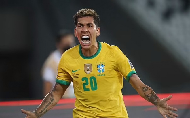 Firmino là một trong 9 cầu thủ Brazil không thể trở về tập trung ĐTQG tháng 9 này. (Ảnh: Reuters).