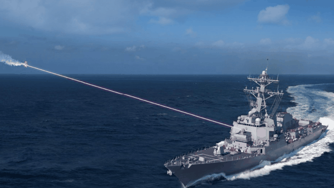 “Thần mặt trời”: Mỹ sắp triển khai vũ khí laser có thể làm thay đổi diện mạo chiến tranh trên biển  - Ảnh 1.