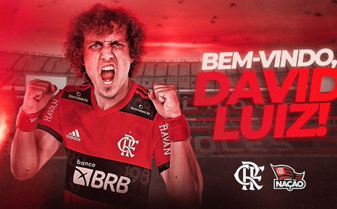 Flamengo chào đón David Luiz