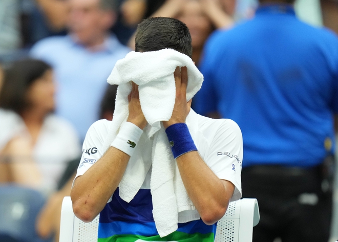 Djokovic nói gì khi thua Medvedev ở chung kết US Open 2021? - Ảnh 1.