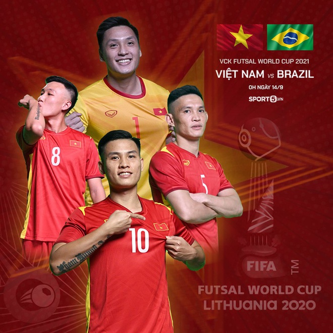 “Đội tuyển futsal Việt Nam nên tránh thẻ phạt và chấn thương ở trận gặp Brazil” - Ảnh 1.