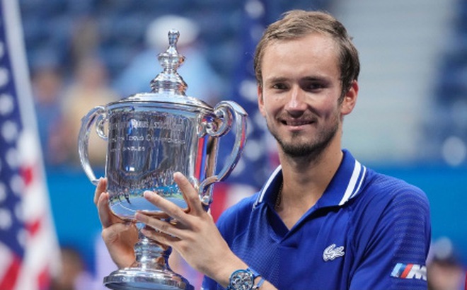 Medvedev đăng quang ở US Open (Ảnh: Reuters).