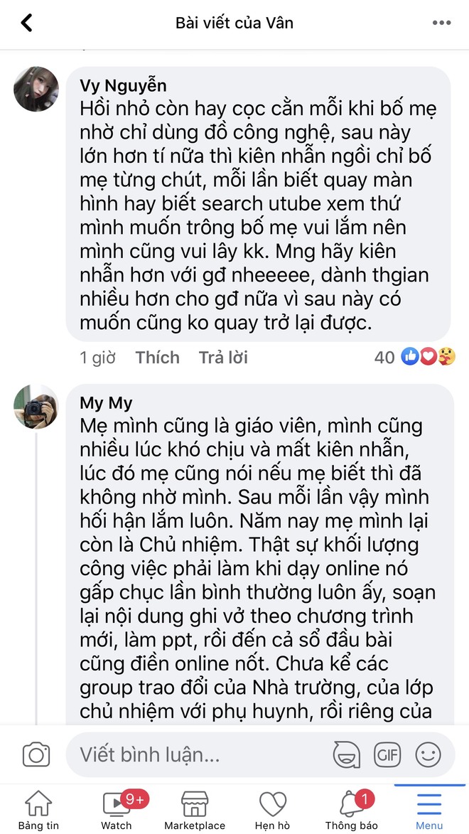 Từng cằn nhằn khi hướng dẫn bố dạy học online, cô con gái rơi nước mắt khi nhìn thấy mảnh giấy trên bàn - Ảnh 5.