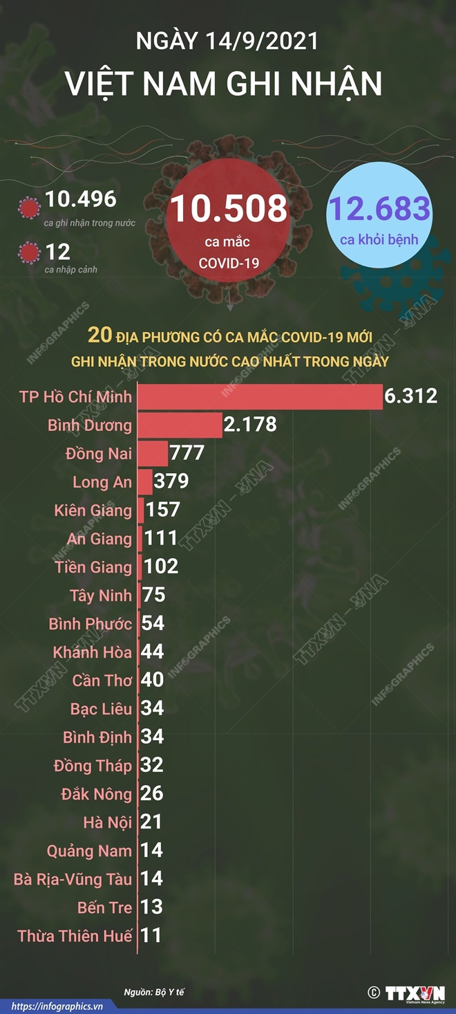 Việt Nam có tổng 635.055 ca mắc Covid-19;  - Ảnh 1.