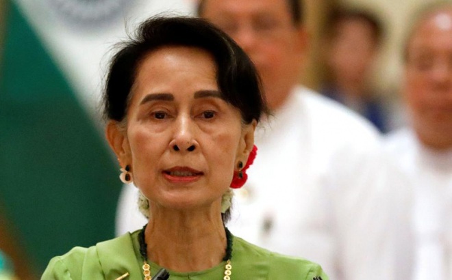 Bà Aung San Suu Kyi. Ảnh: Reuters