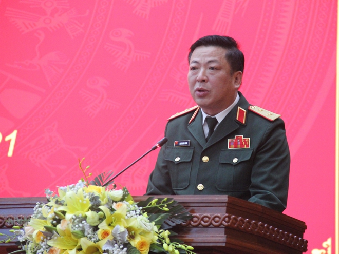 Trung tướng Trần Hồng Minh giữ chức Bí thư Tỉnh ủy Cao Bằng - Ảnh 2.