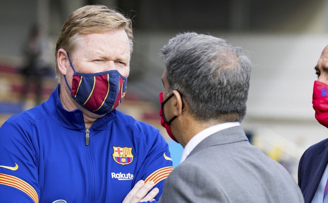 Vị trí của HLV Koeman tại Barcelona vẫn an toàn