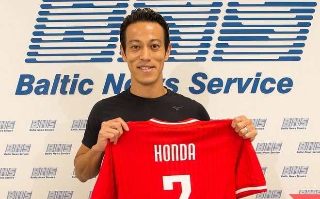 Keisuke Honda gia nhập CLB thứ 3 trong năm 2021