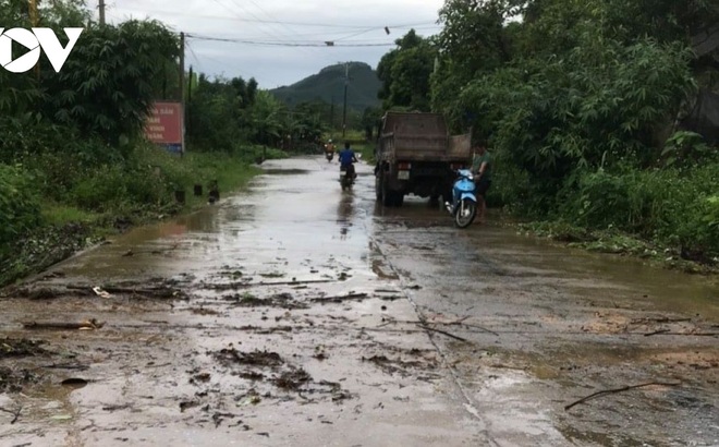 Khu vực ngầm tràn xảy ra vụ việc thương tâm.