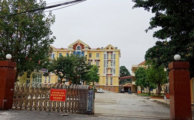Trụ sở UBND huyện Hậu Lộc - nơi ông Nguyễn Văn Luệ từng công tác