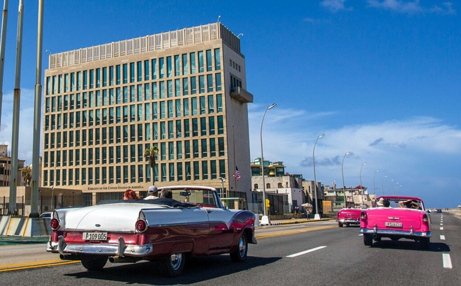 Đại sứ quán Mỹ tại Havana, Cuba, nơi các nhân viên gặp những vấn đề sức khoẻ bí ẩn năm 2016. Ảnh: Associated Press