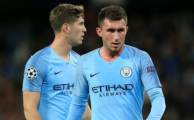 Man City có thể mất bộ đôi John Stones và Aymeric Laporte