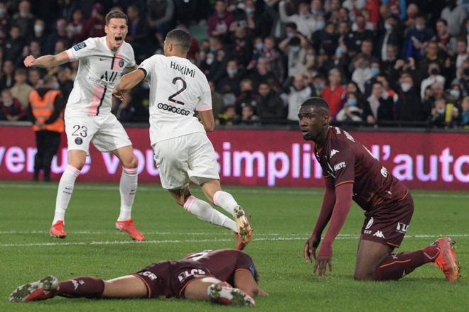 Messi vắng mặt vì chấn thương, PSG suýt mất điểm trước đội cuối bảng Ligue 1 - Ảnh 9.