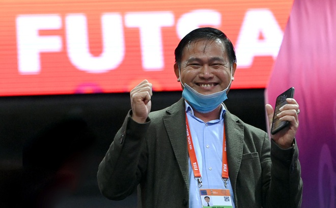 Trưởng đoàn Trần Anh Tú: Futsal Việt Nam ngay từ đầu đã đặt mục tiêu thắng Nga, không có ý định thua - Ảnh 6.