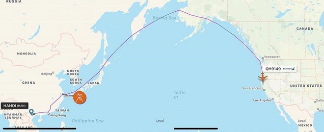 Vì sao máy bay của Bamboo Airways không bay thẳng qua Thái Bình Dương để đến Mỹ? - Ảnh 1.