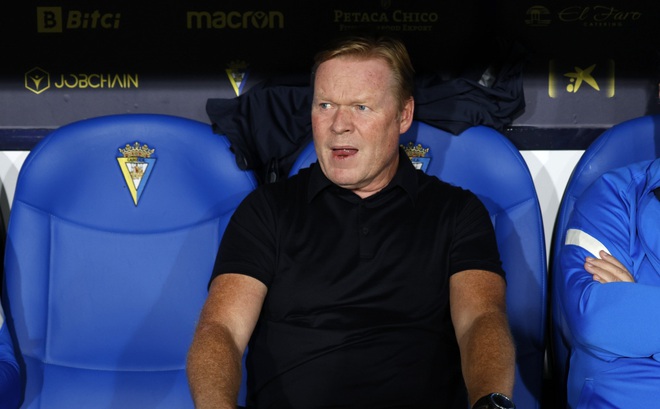 HLV Ronald Koeman sẽ bị cấm chỉ đạo trong 2 trận sắp tới của Barca ở La Liga. (Ảnh: Reuters).