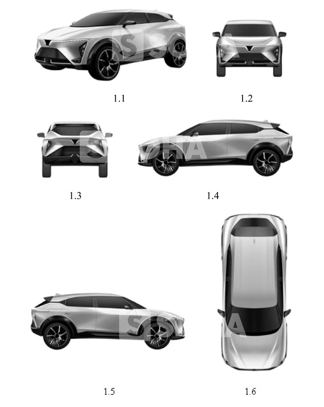 Lộ thiết kế 1 mẫu xe mới nữa của VinFast: Xuất hiện chi tiết kỳ lạ và khó hiểu - có mối liên hệ với Cadillac? - Ảnh 1.