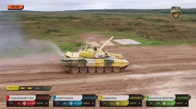 Chung kết Tank Biathlon 2021: Nam Ossetian drift, Tajikistan và Kyrgystan suýt đâm nhau - Vô cùng quyết liệt và gay cấn, chưa bao giờ đáng xem như thế - Ảnh 1.
