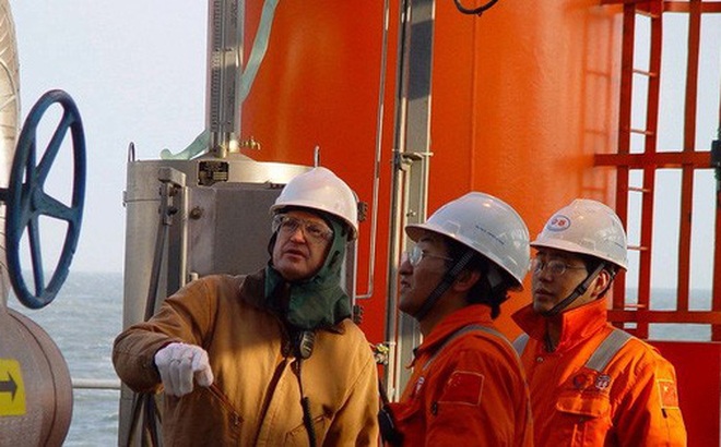 Trung Quốc phát hiện mỏ dầu khổng lồ ở Vịnh Bột Hải. Ảnh minh hoạ: AP