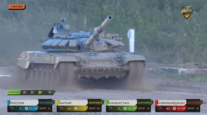 Chung kết Tank Biathlon 2021: Nga đang dạy cho Trung Quốc 1 bài học - Thế mới là đua xe tăng, vô cùng đẳng cấp - Ảnh 2.