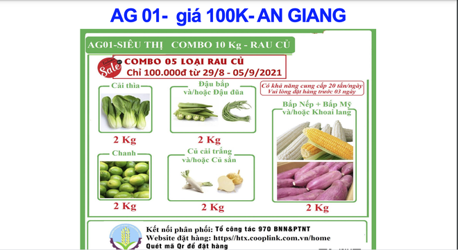 TPHCM triển khai bán combo nông sản 10kg giá chỉ 100.000 đồng - Ảnh 1.