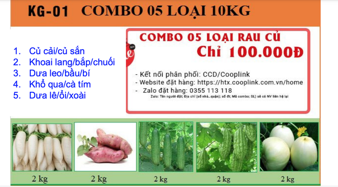 TPHCM triển khai bán combo nông sản 10kg giá chỉ 100.000 đồng - Ảnh 13.
