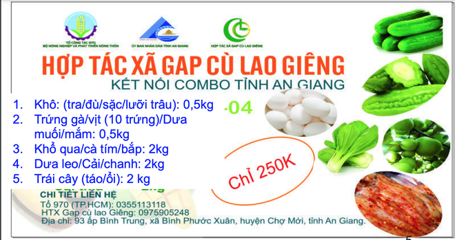 TPHCM triển khai bán combo nông sản 10kg giá chỉ 100.000 đồng - Ảnh 3.