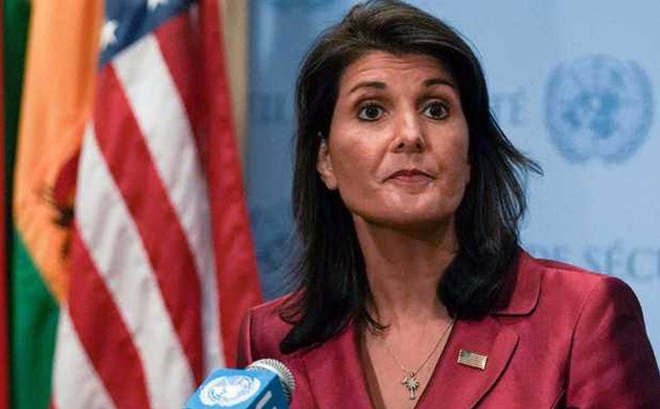 Cựu Đại sứ Mỹ tại Liên Hiệp Quốc (LHQ) Nikki Haley. Ảnh: PTI