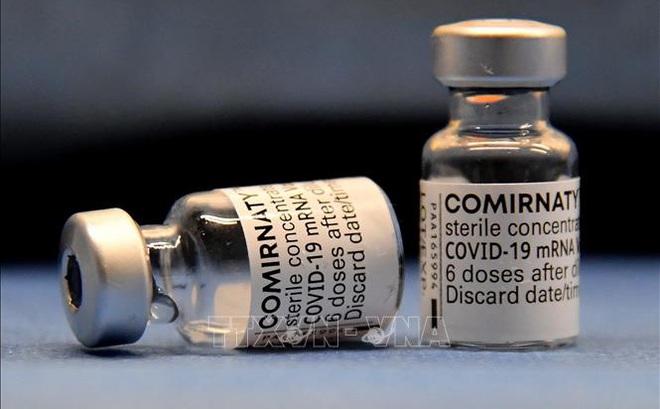 Vaccine ngừa COVID-19 của Pfizer/BioNTech. Ảnh: AFP/TTXVN