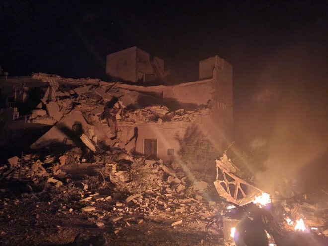 Căn cứ Mỹ nổ tung ở Afghanistan, những hình ảnh kinh hoàng - Israel tấn công thẳng vào trái tim Damascus, Syria, Nga tiết lộ bất ngờ gây sốc - Ảnh 1.