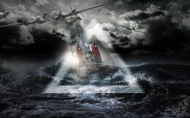 Tam giác quỷ Bermuda được biết đến với vô số vụ mất tích bí ẩn của tàu thuyền, máy bay khi ngang qua đây. (Ảnh: Sohu)