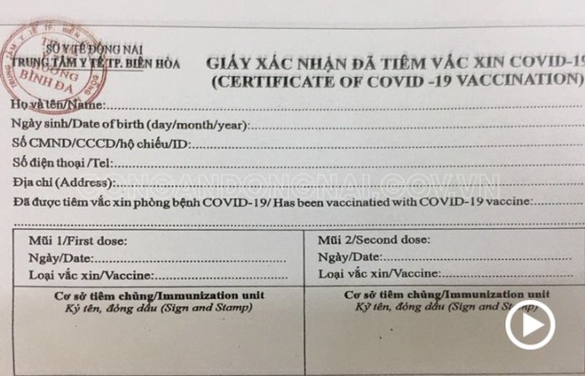 Đồng Nai: Chủ tiệm photocopy biến tờ A4 thành giấy đi đường, giấy chứng nhận tiêm vaccine - Ảnh 1.