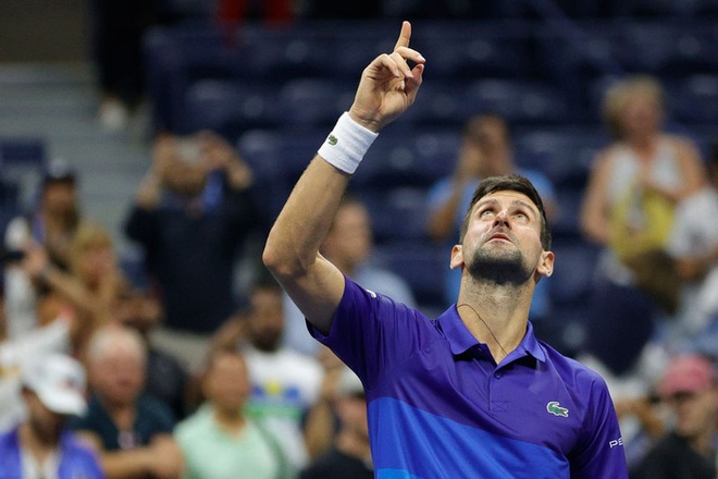 Li&ecirc;n tiếp bị la &oacute; v&agrave; g&acirc;y nhiễu từ kh&aacute;n đ&agrave;i, Djokovic vẫn bản lĩnh ngược d&ograve;ng v&agrave;o b&aacute;n kết US Open - Ảnh 11.