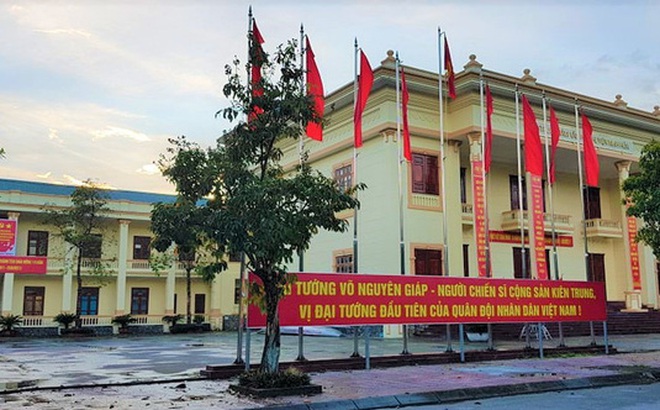 Trụ sở Trung tâm Văn hóa - Thông tin - Thể thao huyện Minh Hóa